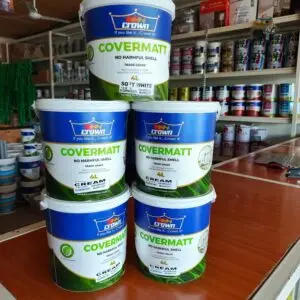 Crown Covermatt Emulsion Paint (4L)