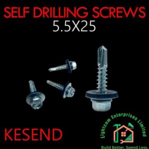 KESEND Self Drilling Screws – 5.5x25mm
