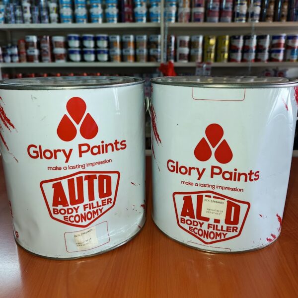 Glory Paints Auto Body Filler Economy – 5KG