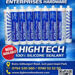 HighTech 100% Silicone Sealant 🔧✨