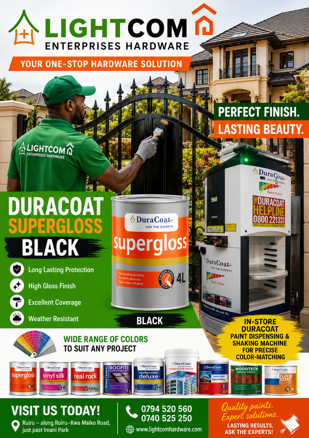 Duracoat Supergloss Paints 4L